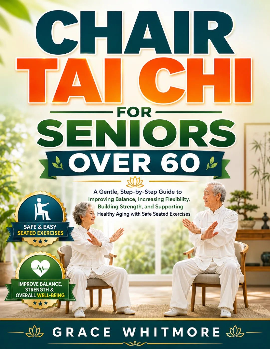 CHAIR TAI CHI FOR SENIORS OVER 60 by Grace Whitmore