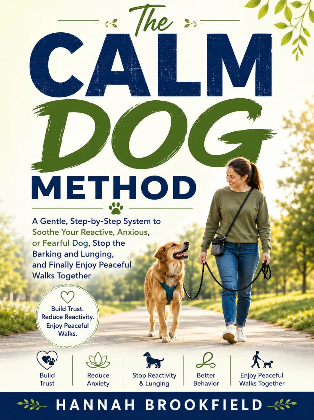 The Calm Dog Method by Hannah Brookfield book cover