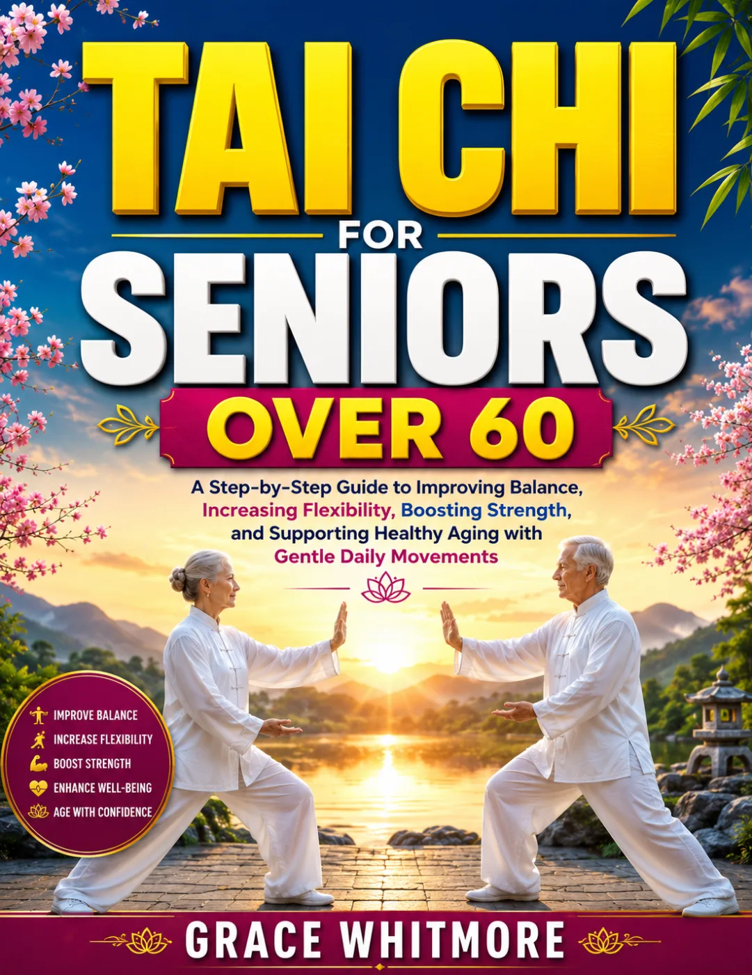 TAI CHI FOR SENIORS OVER 60 by Grace Whitmore book cover
